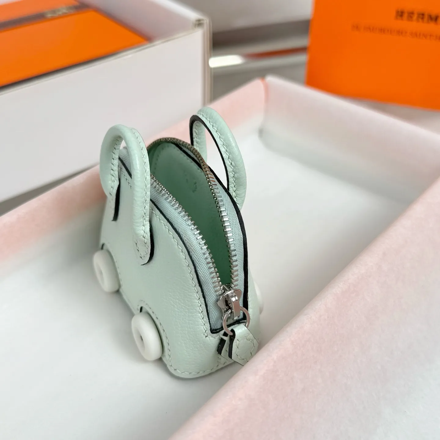 Hermes Mini Bolide On Wheels Bag H083969CKAA - Image 9