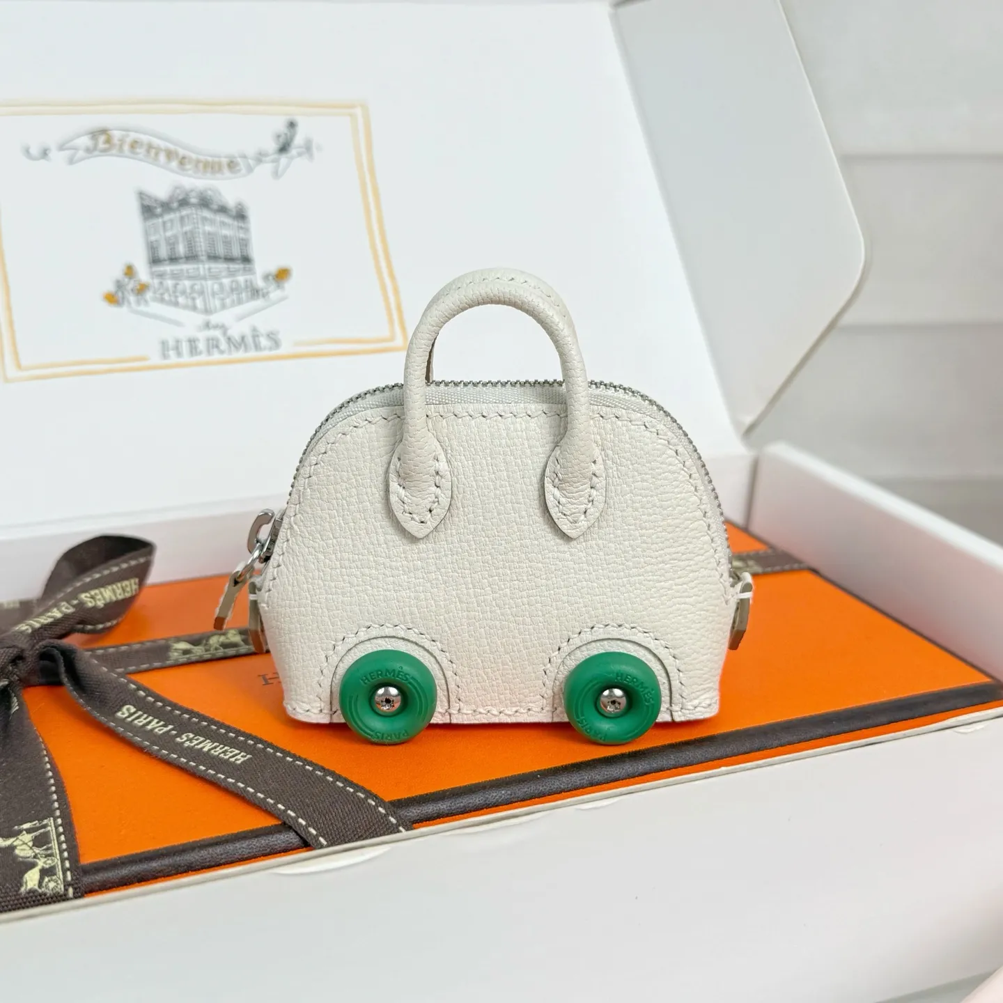 Hermes Mini Bolide On Wheels Bag H083969CKAB - Image 3