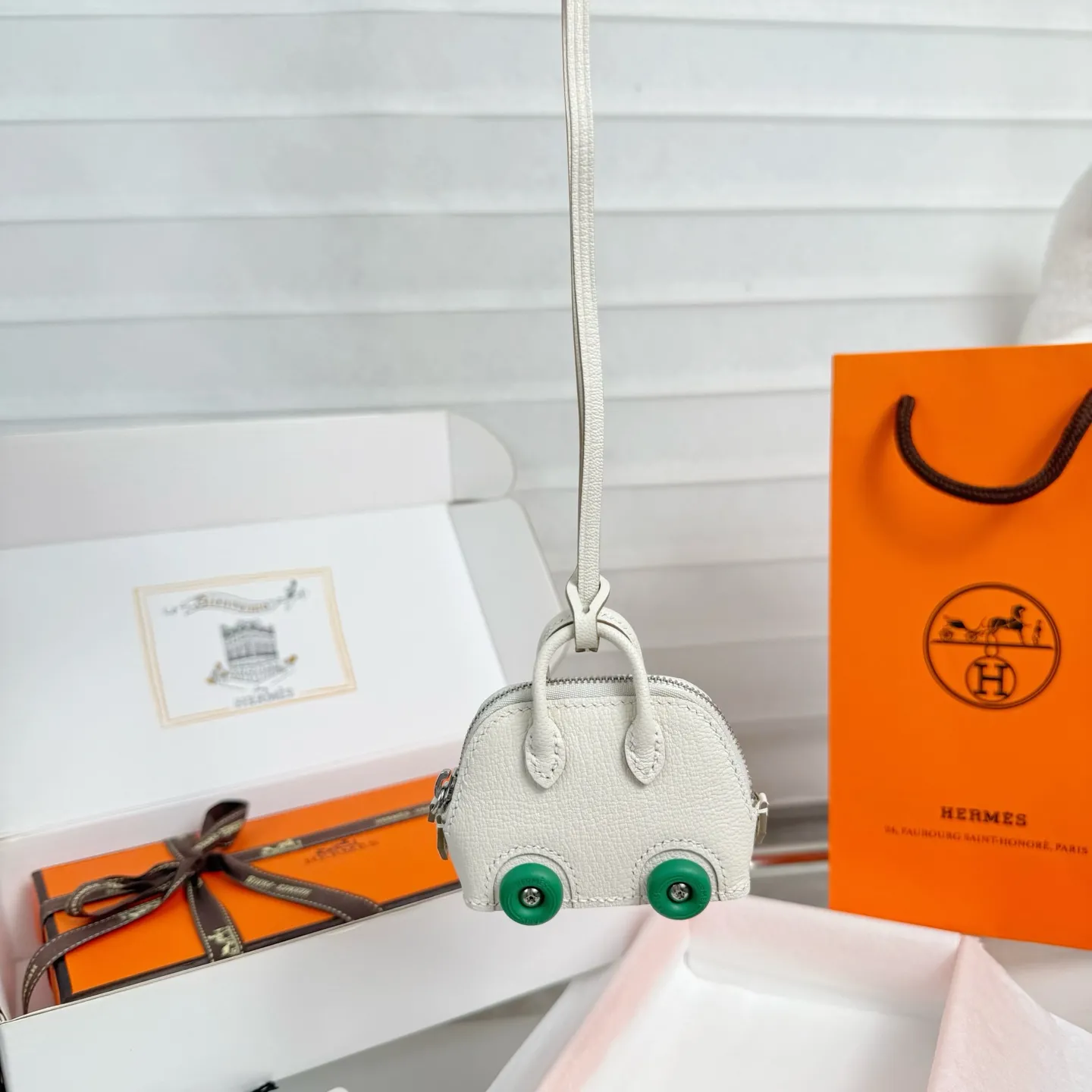 Hermes Mini Bolide On Wheels Bag H083969CKAB - Image 5