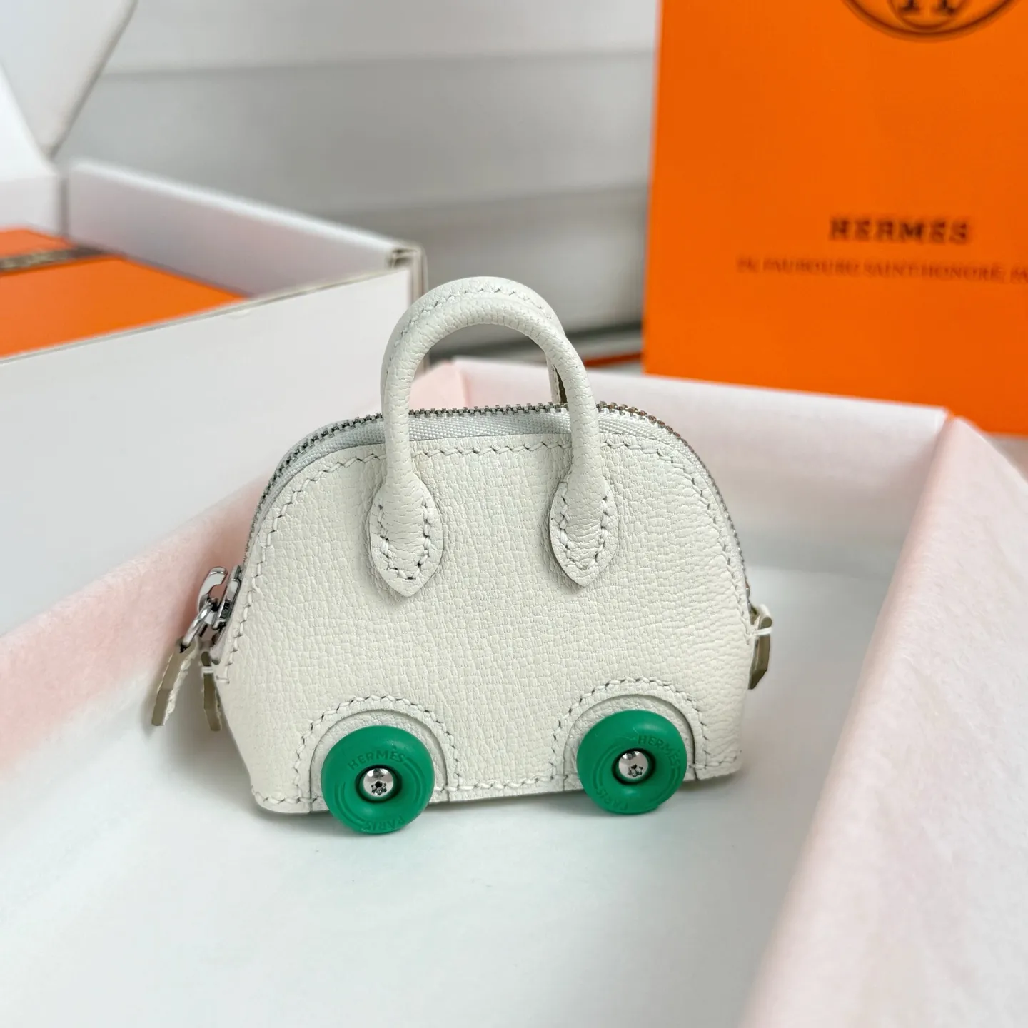 Hermes Mini Bolide On Wheels Bag H083969CKAB - Image 6