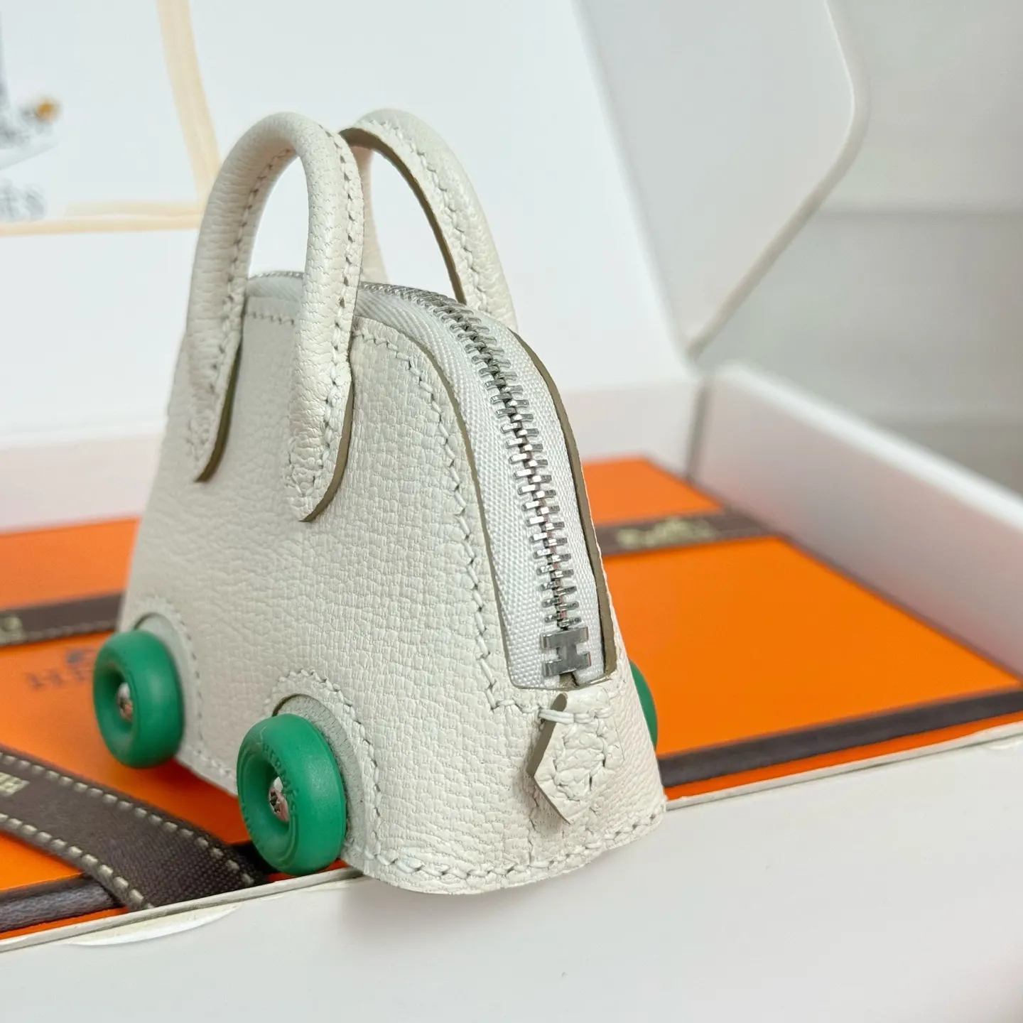 Hermes Mini Bolide On Wheels Bag H083969CKAB - Image 7