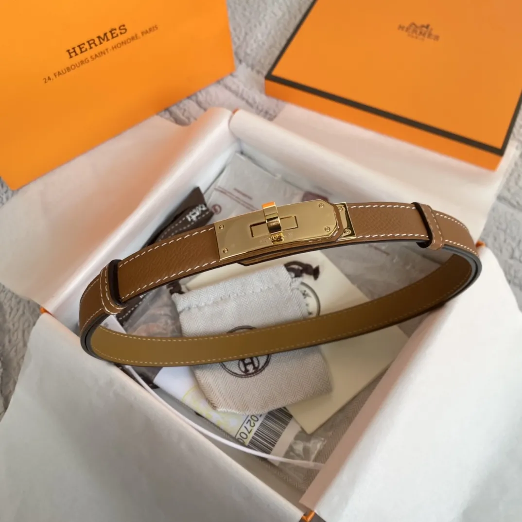 Alternative view of Hermes Kelly 18 Belt H069853CC37