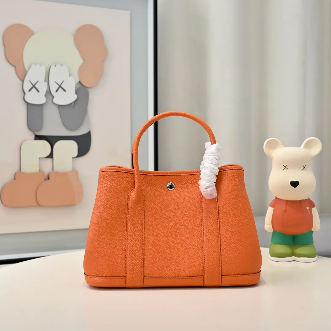 Alternative view of Hermes Garden Party 23 Mini Bag Togo Calfskin Silver H086729CK93