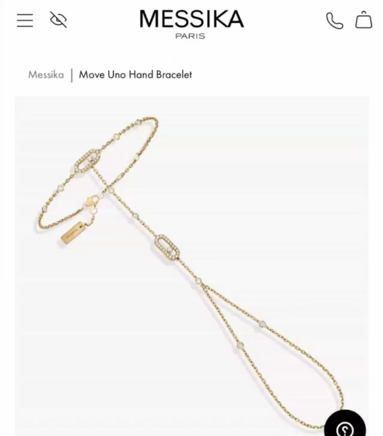 Messika Move Uno Hand Bracelet 12021 - Image 8