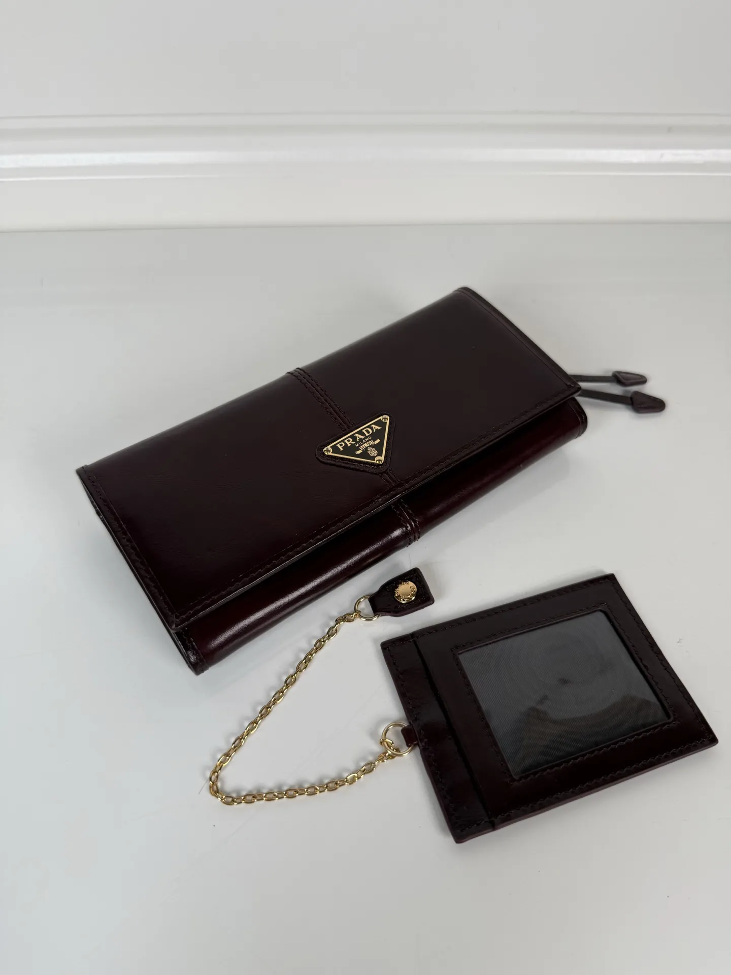 Prada Large Leather Wallet 1MH132 - Image 10