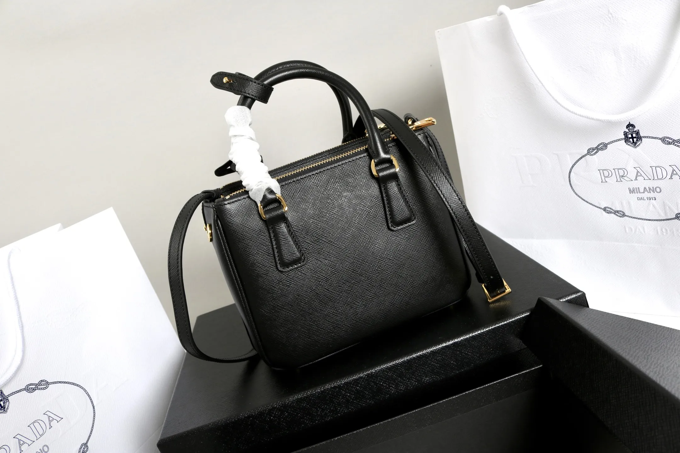 Prada Galleria mini Saffiano leather bag 1BA906 - Image 4
