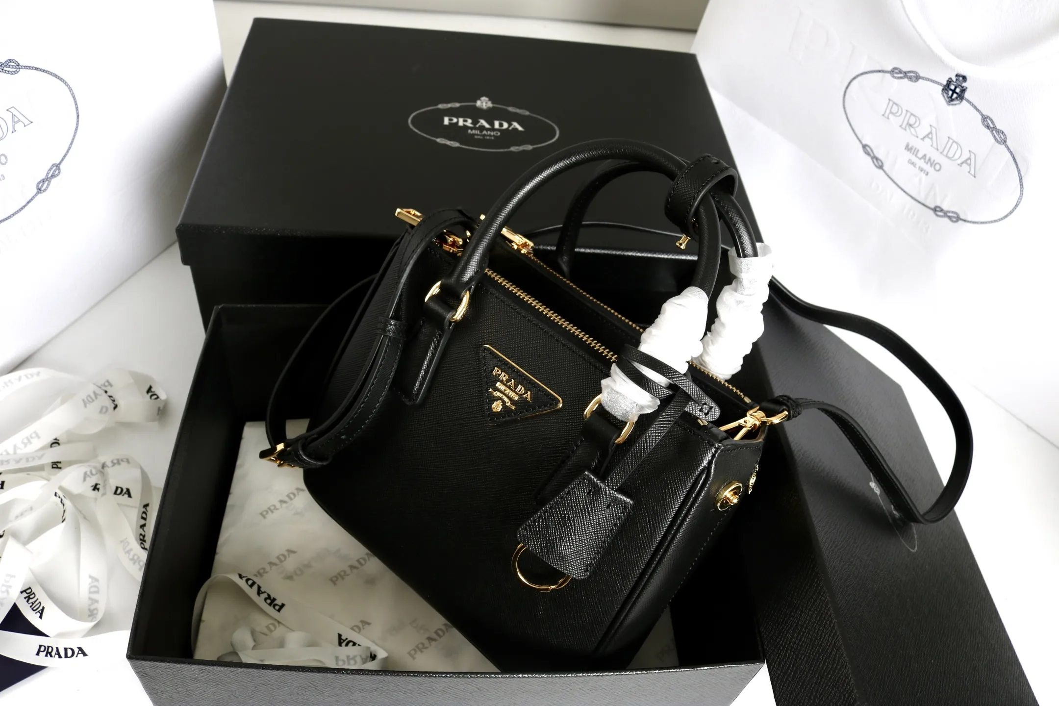 Prada Galleria mini Saffiano leather bag 1BA906 - Image 11