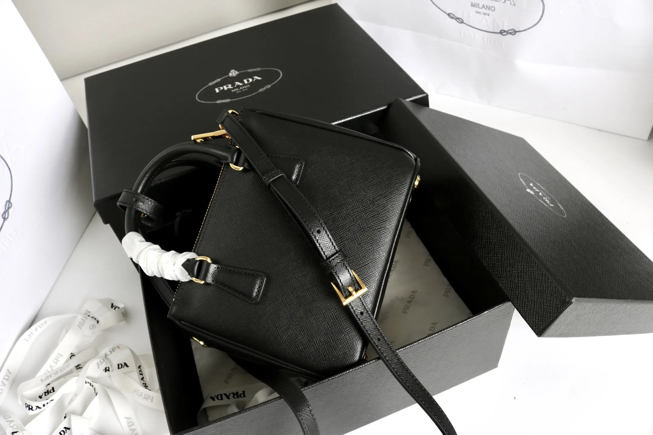 Prada Galleria mini Saffiano leather bag 1BA906 - Image 12