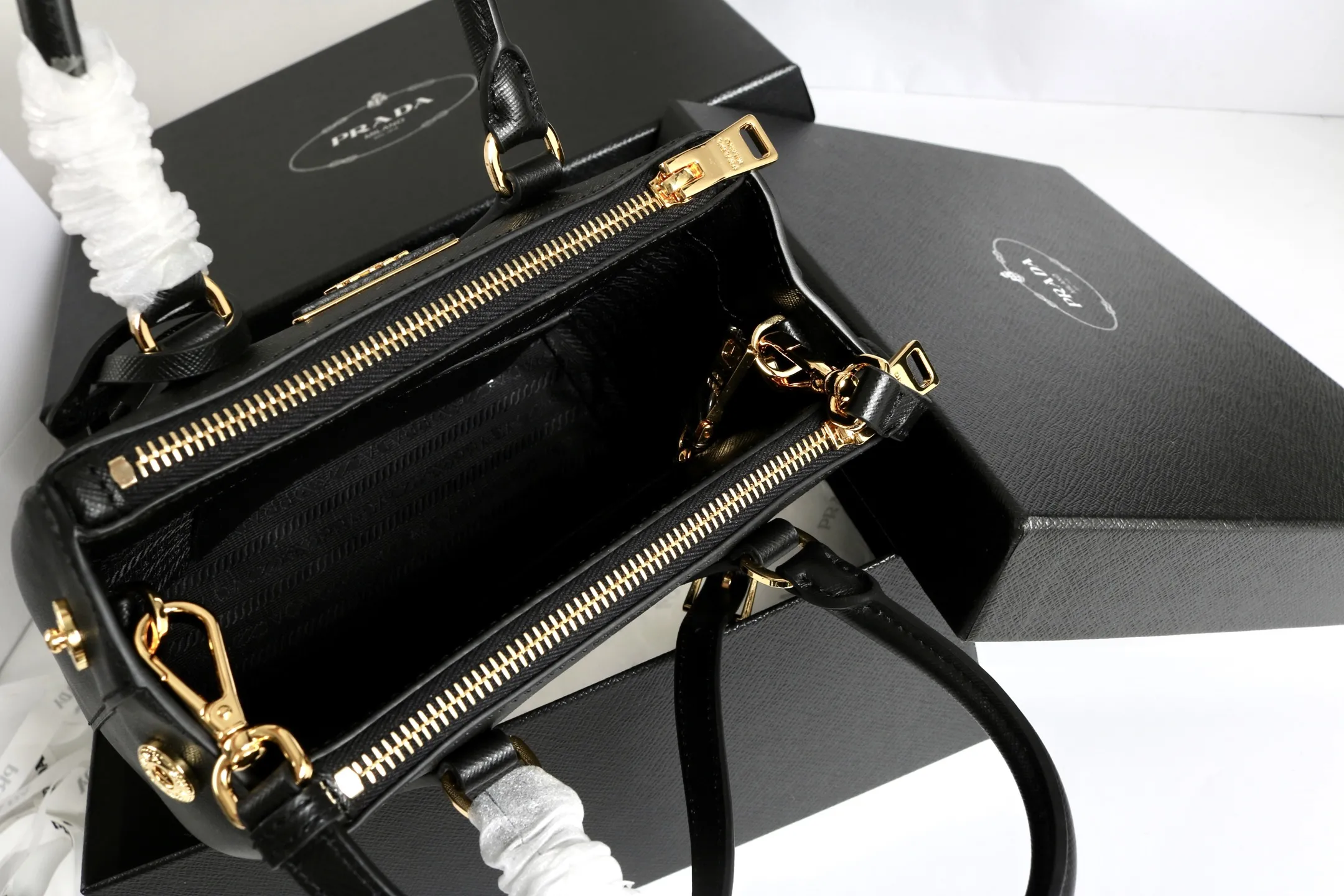 Prada Galleria mini Saffiano leather bag 1BA906 - Image 14