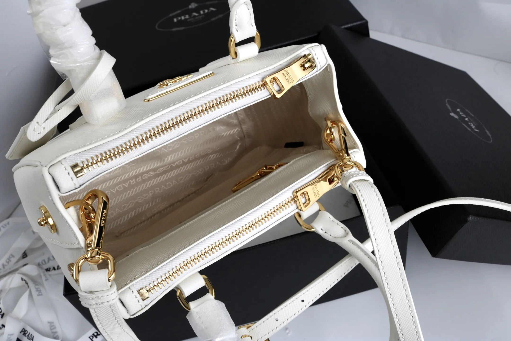 Prada Galleria mini Saffiano leather bag 1BA906 - Image 11