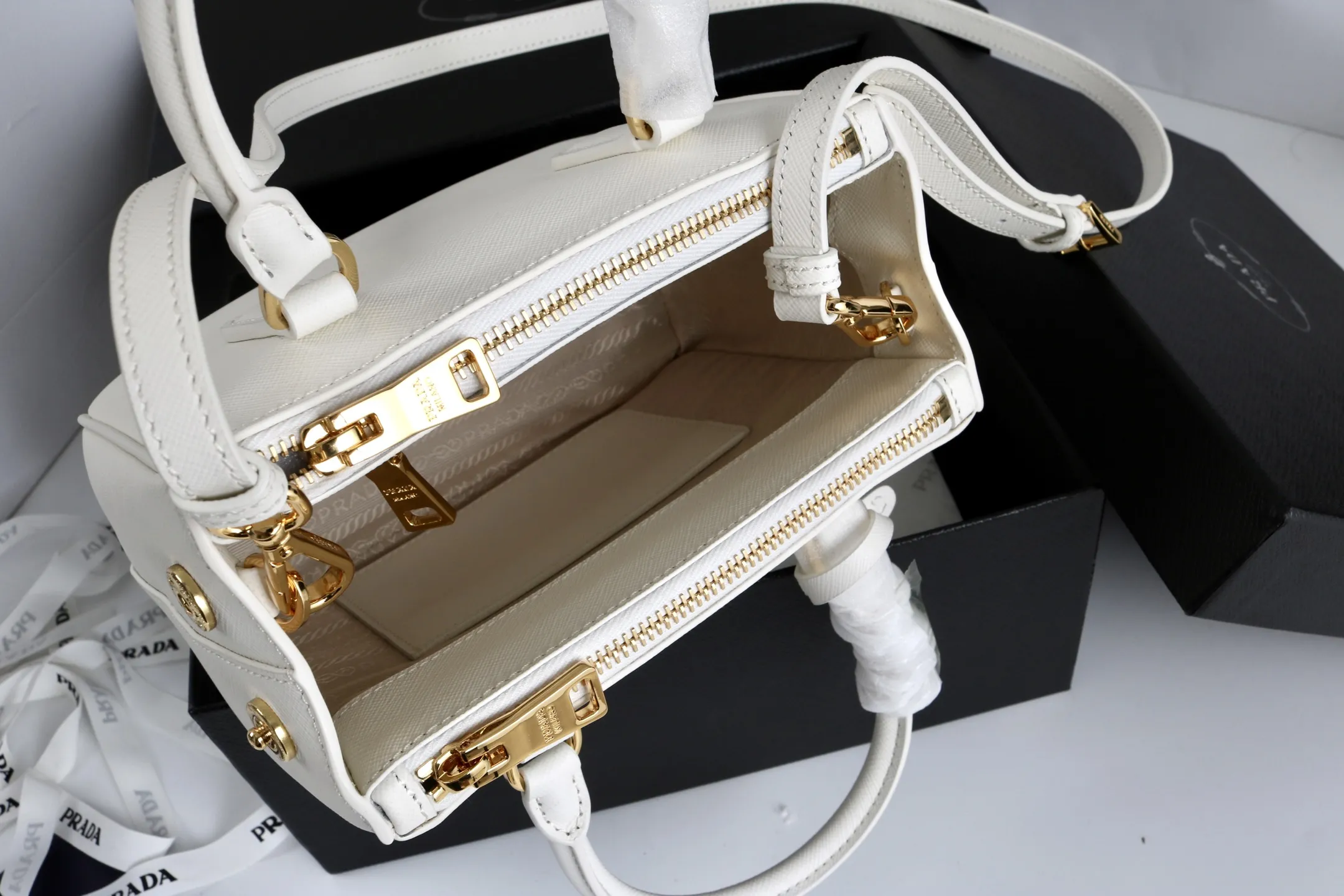 Prada Galleria mini Saffiano leather bag 1BA906 - Image 12