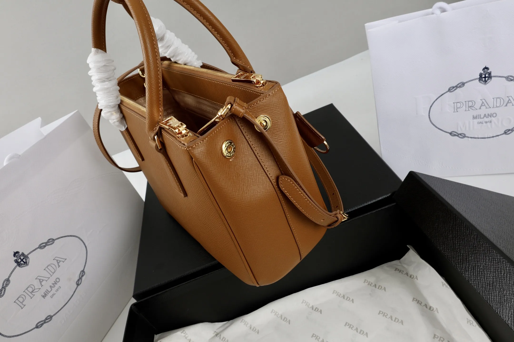 Prada Galleria medium Saffiano leather bag 1BA863 - 图片 4