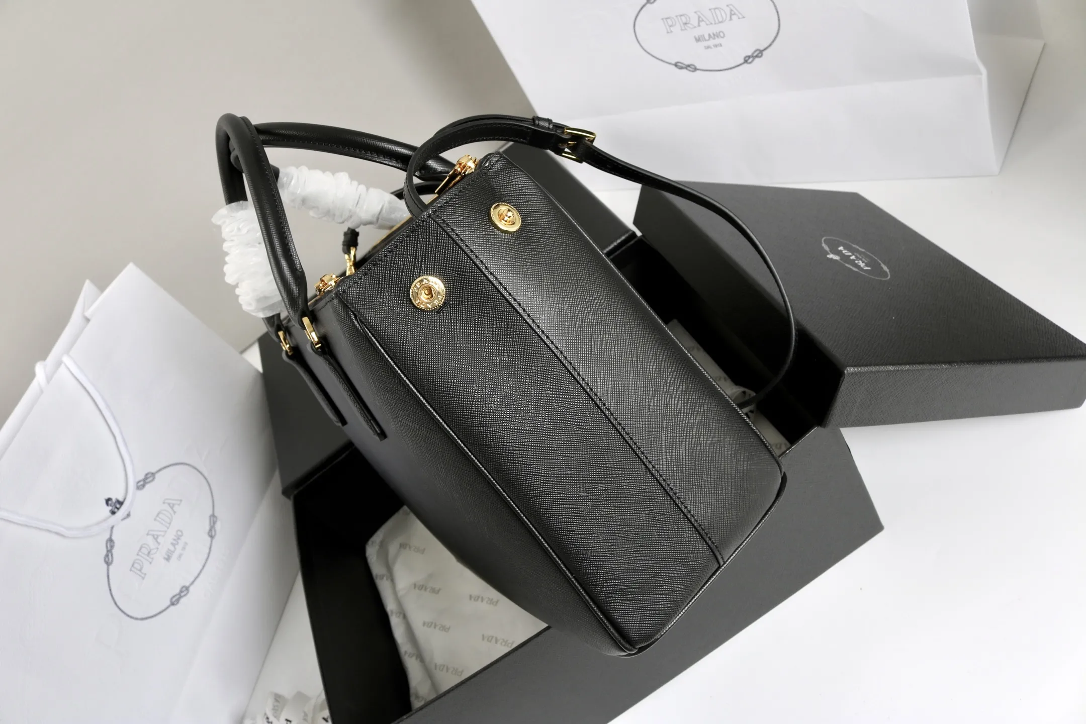 Prada Galleria large Saffiano leather bag 1BA274 - Image 4