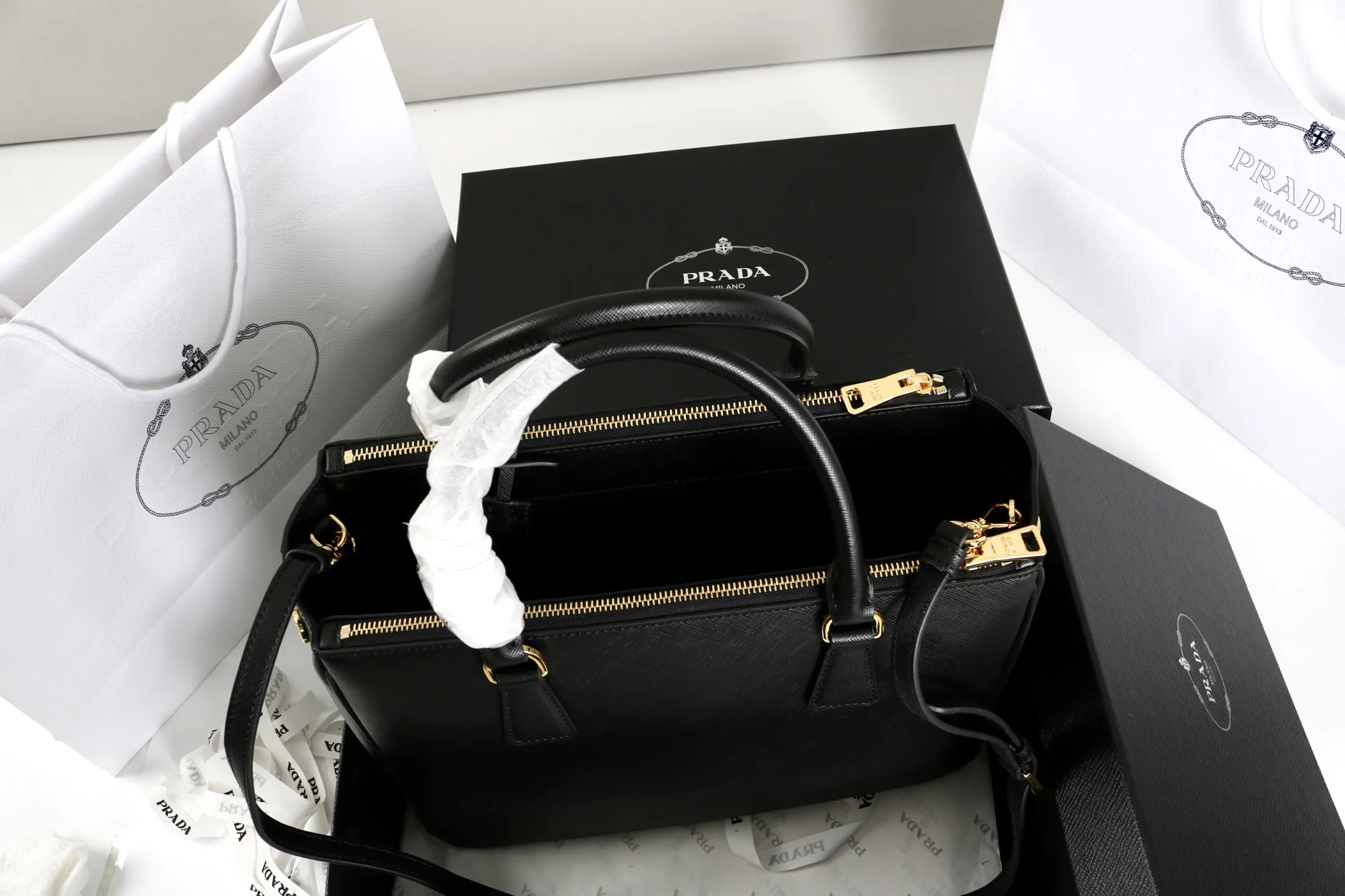 Prada Galleria large Saffiano leather bag 1BA274 - Image 9