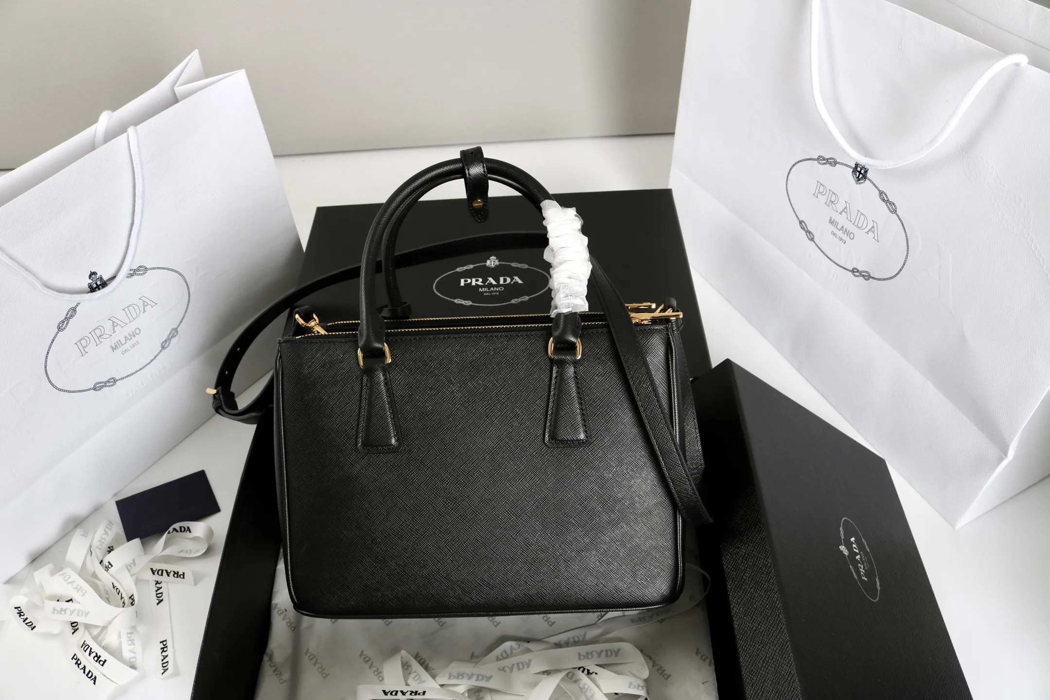 Prada Galleria medium Saffiano leather bag 1BA863 - Image 5