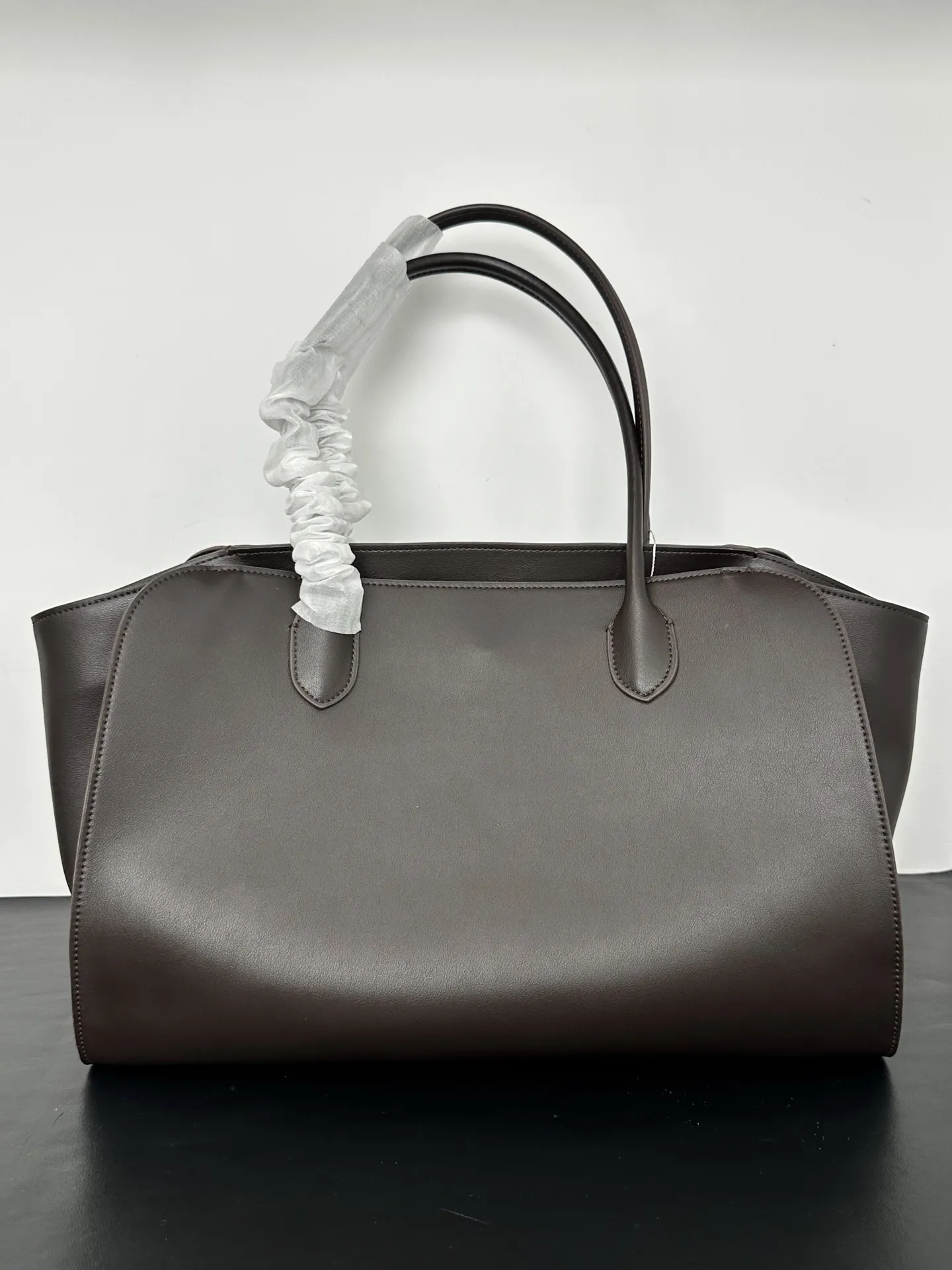 The Row Marlo 17 Bag in Leather W1904L133DEOS - Image 5
