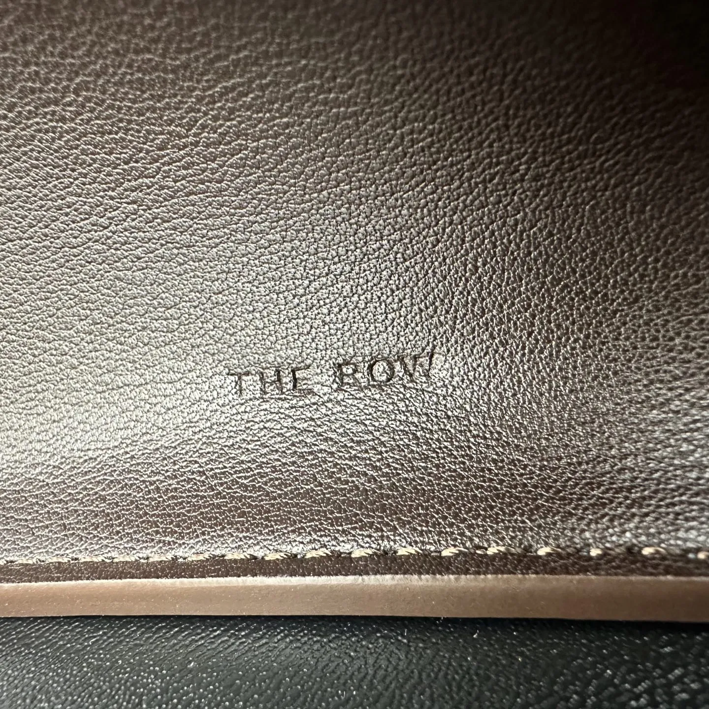 The Row Marlo 17 Bag in Leather W1904L133DEOS - Image 9