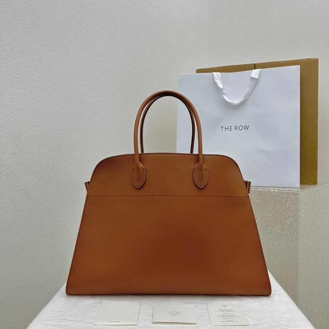 Alternative view of The Row Soft Margaux 15 Bag in Leather W1255L72CUSHG