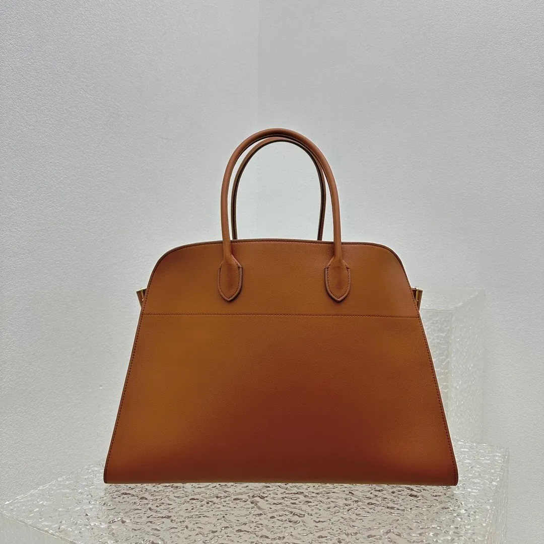The Row Soft Margaux 15 Bag in Leather W1255L72CUSHG - Image 3