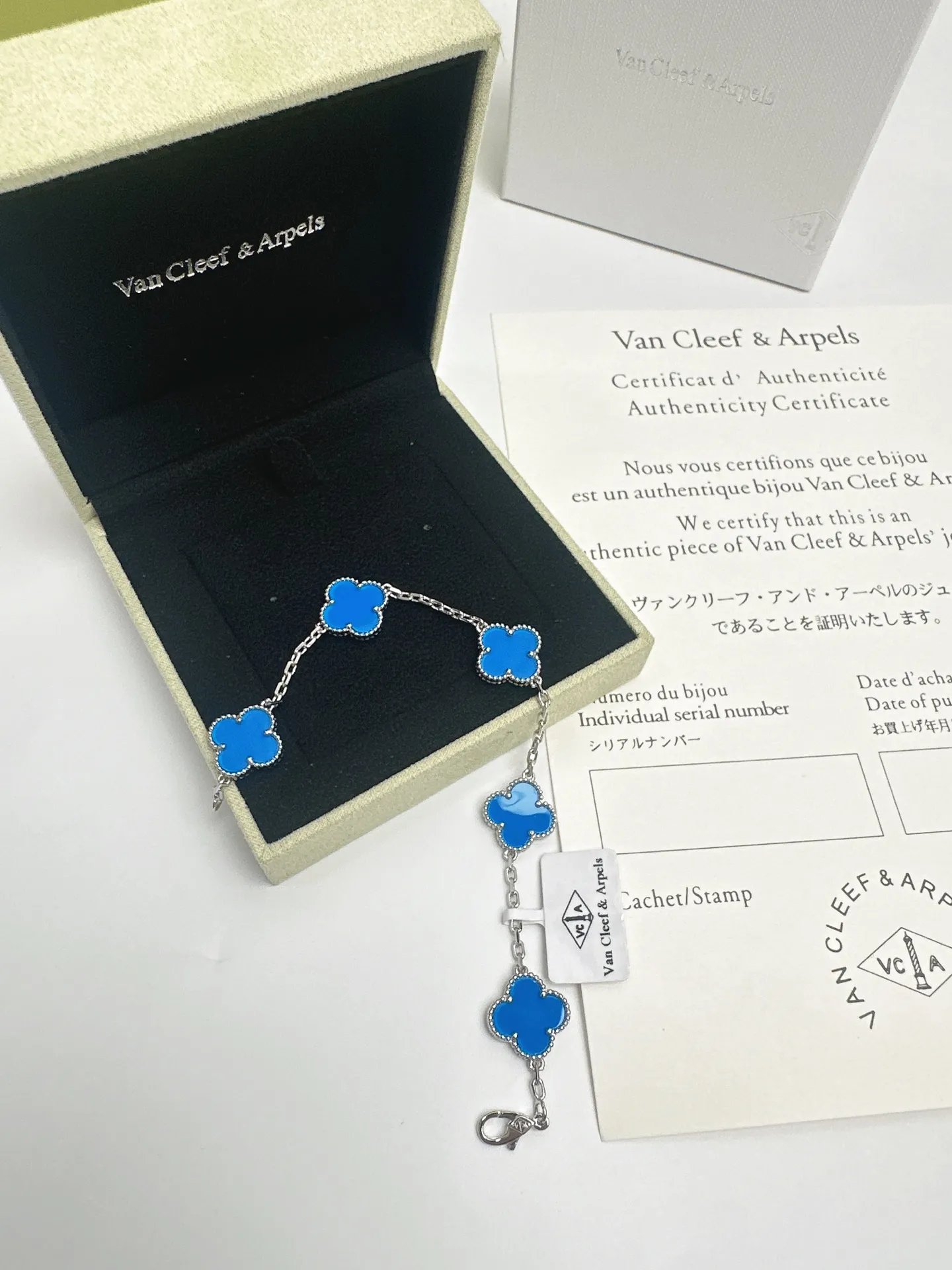 Van Cleef & Arpels Vintage Alhambra bracelet, 5 motifs - Image 3