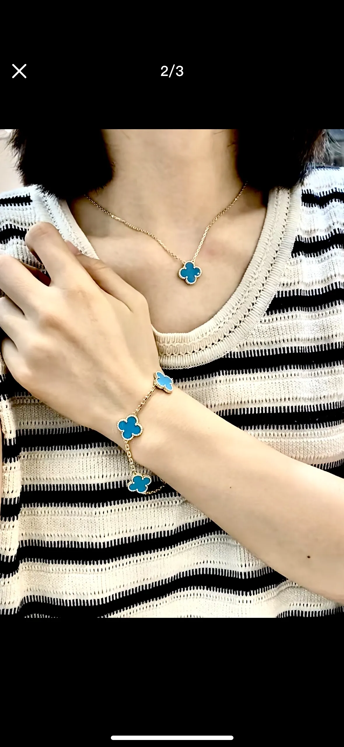 Van Cleef & Arpels Vintage Alhambra bracelet, 5 motifs - Image 9