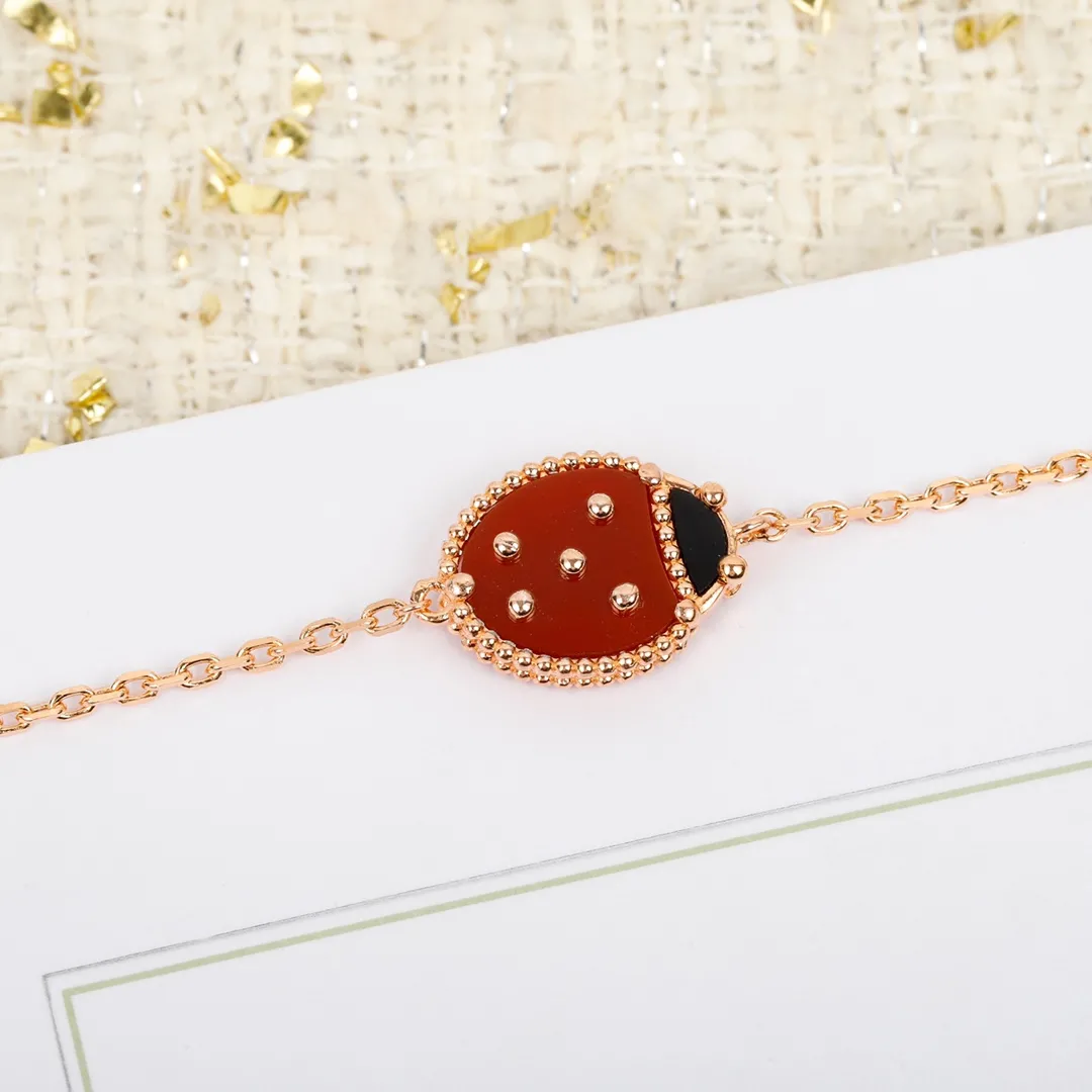 Van Cleef & Arpels Lucky Spring bracelet, closed wings ladybug VCARP7R000 - Image 4
