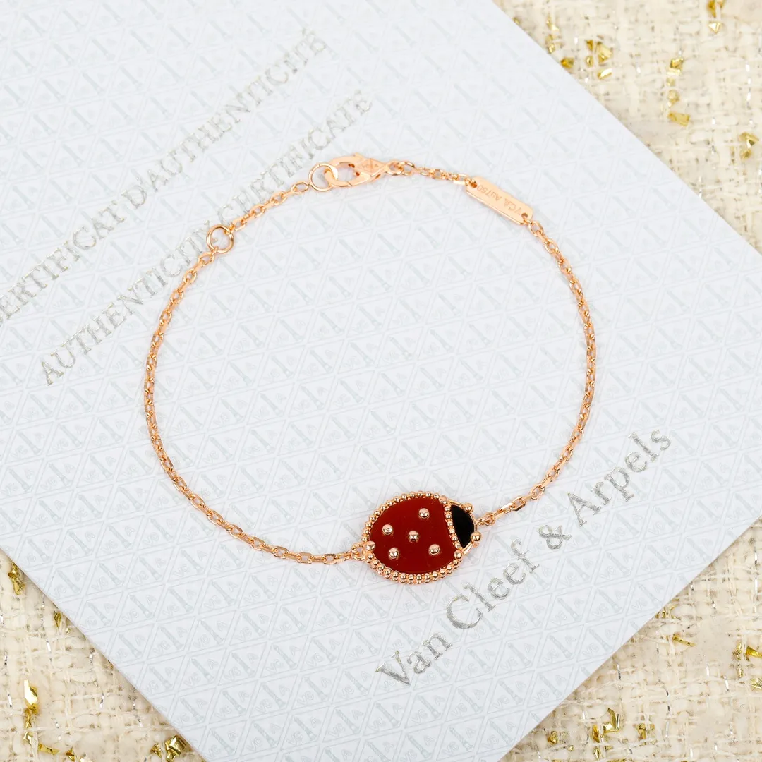 Van Cleef & Arpels Lucky Spring bracelet, closed wings ladybug VCARP7R000 - Image 3