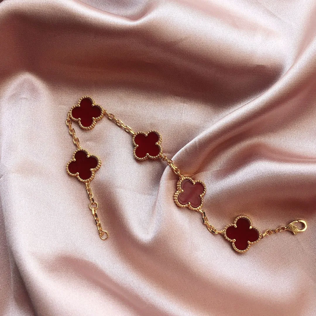 Van Cleef & Arpels Vintage Alhambra bracelet, 5 motifs - Image 8