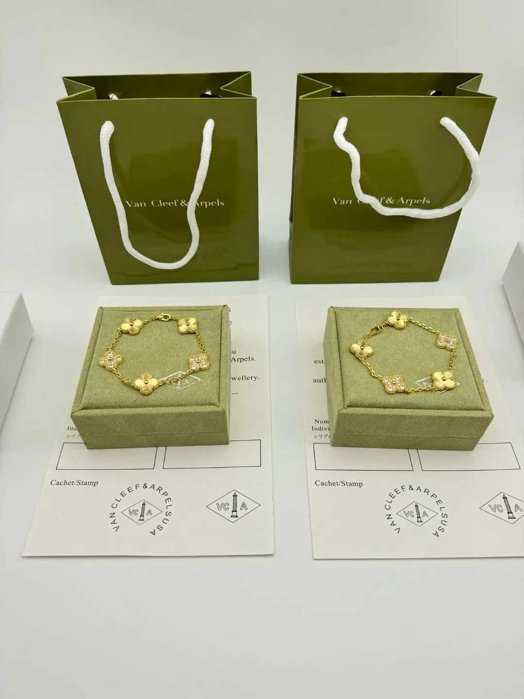 Van Cleef & Arpels Vintage Alhambra bracelet, 5 motifs - 图片 2
