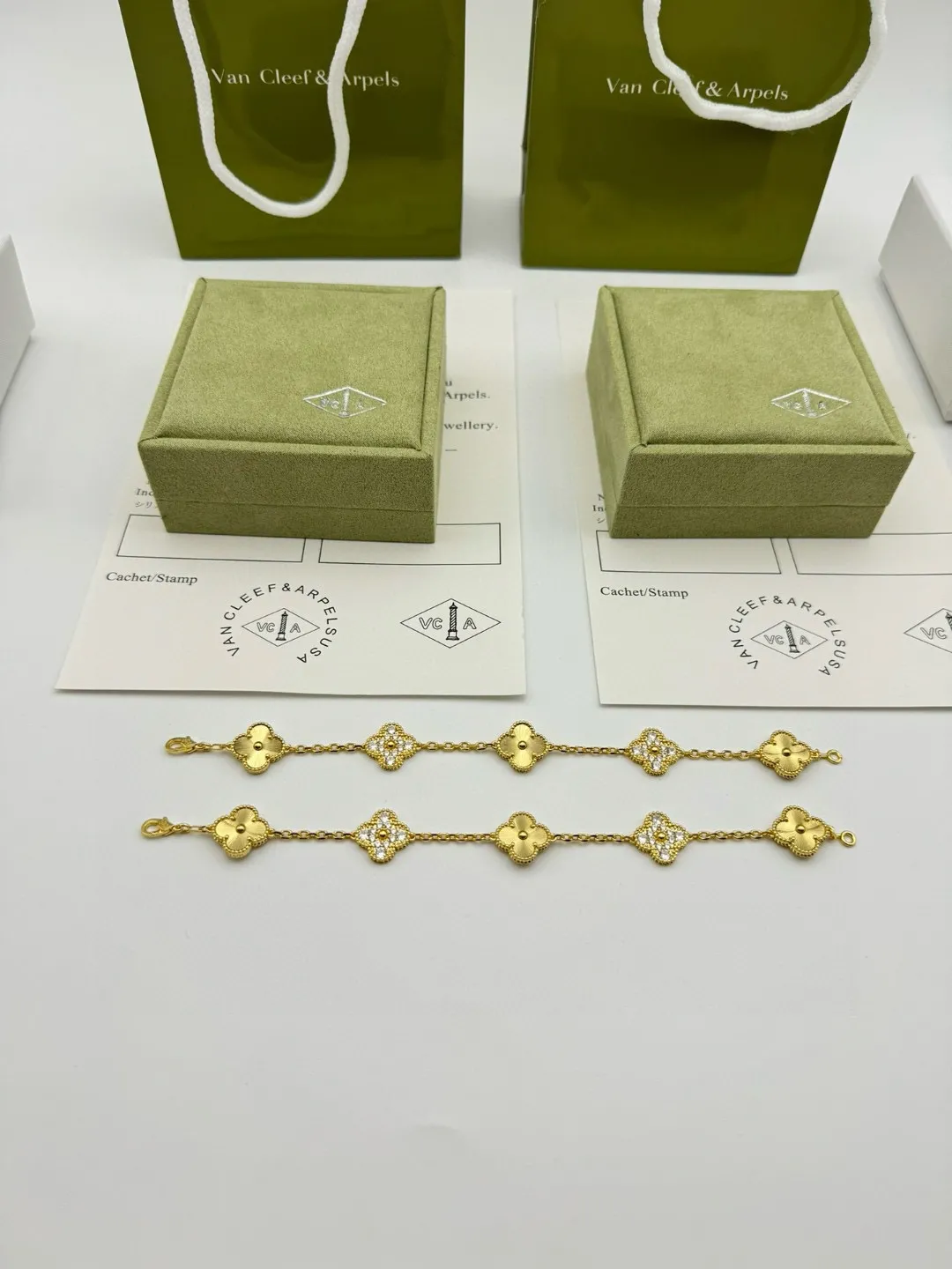 Van Cleef & Arpels Vintage Alhambra bracelet, 5 motifs - 图片 4