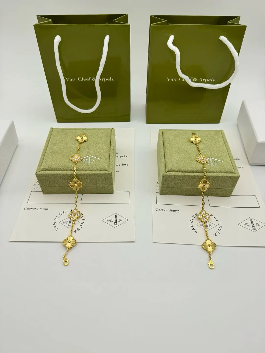 Van Cleef & Arpels Vintage Alhambra bracelet, 5 motifs - 图片 6