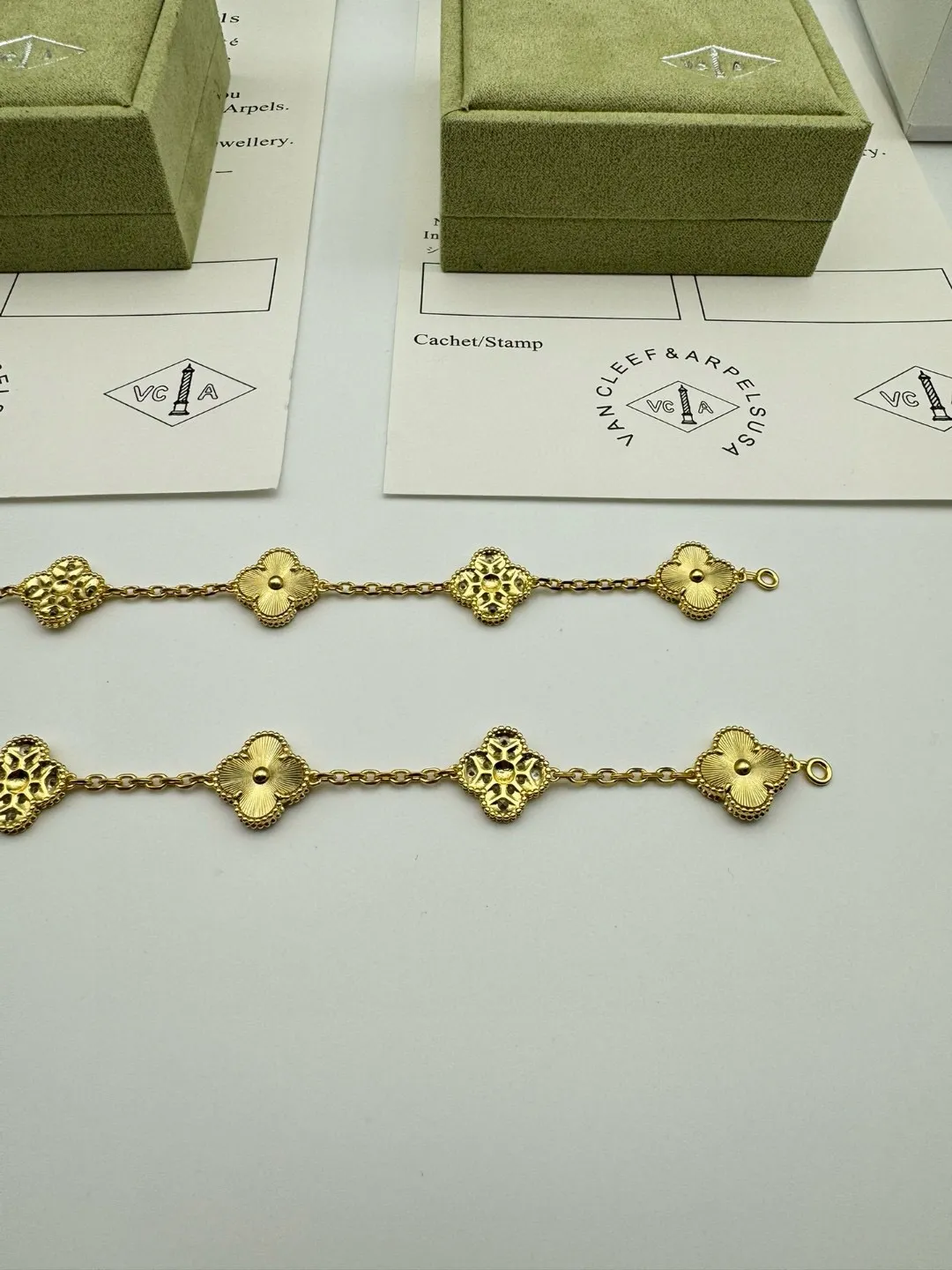 Van Cleef & Arpels Vintage Alhambra bracelet, 5 motifs - 图片 8