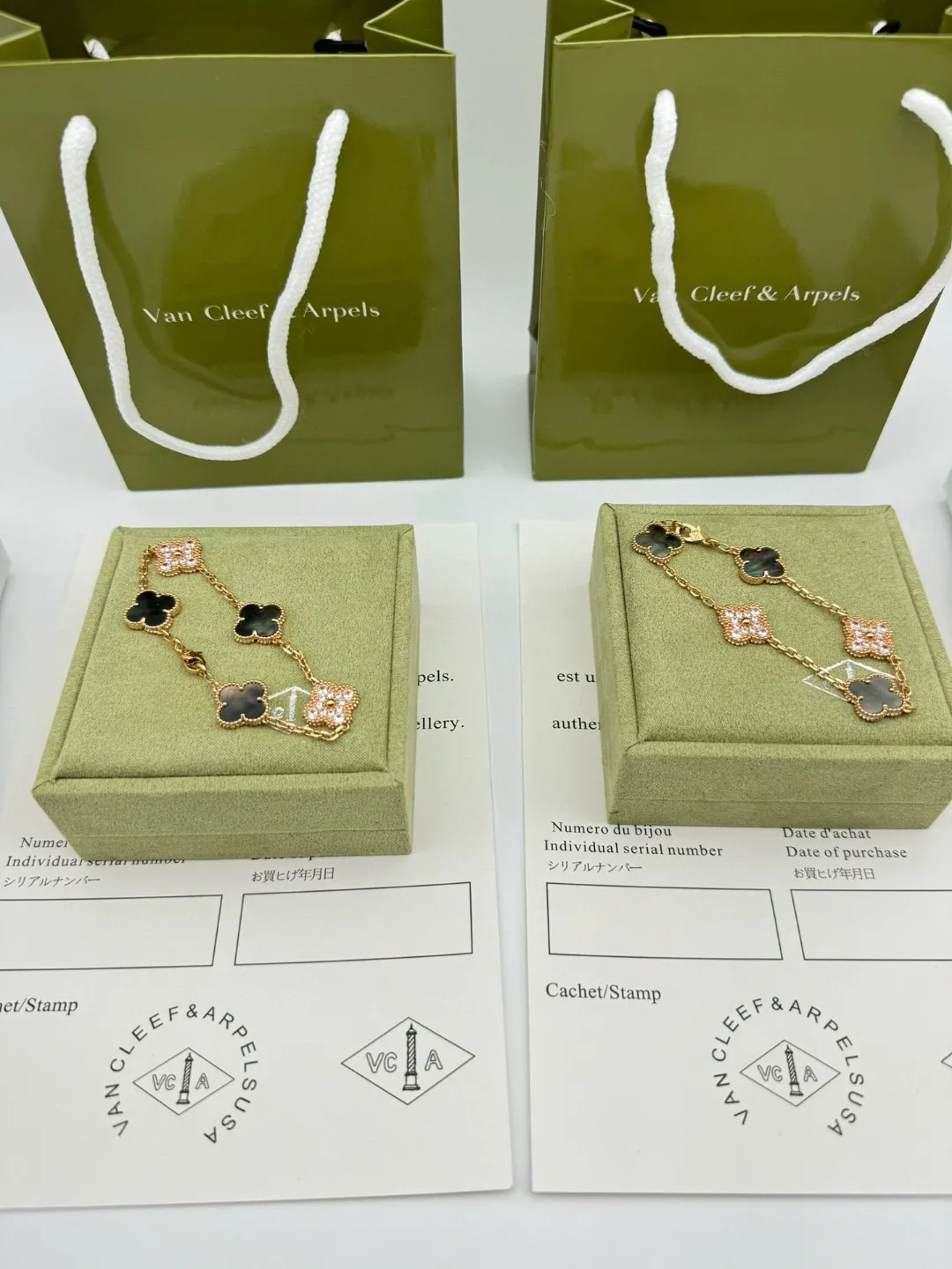 Van Cleef & Arpels Vintage Alhambra bracelet, 5 motifs - Image 9