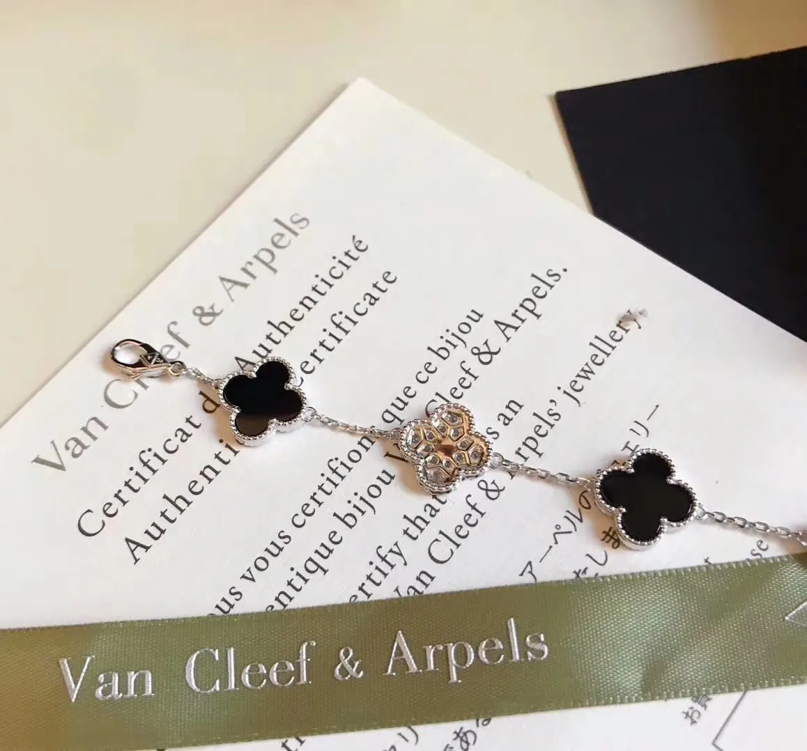 Van Cleef & Arpels Vintage Alhambra bracelet, 5 motifs VCARP2R900 - 图片 9
