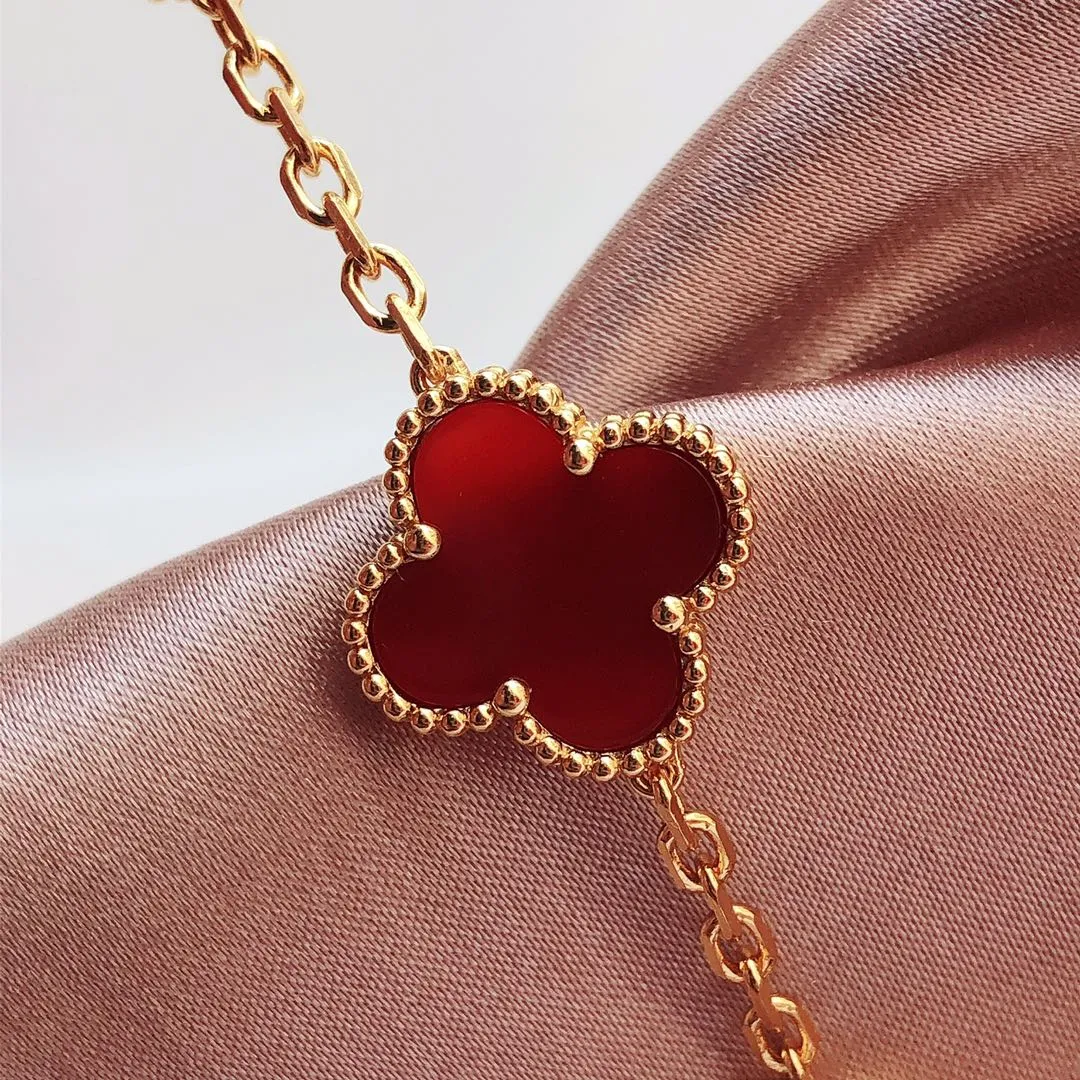 Van Cleef & Arpels Vintage Alhambra bracelet, 5 motifs VCARD35500 - 图片 6