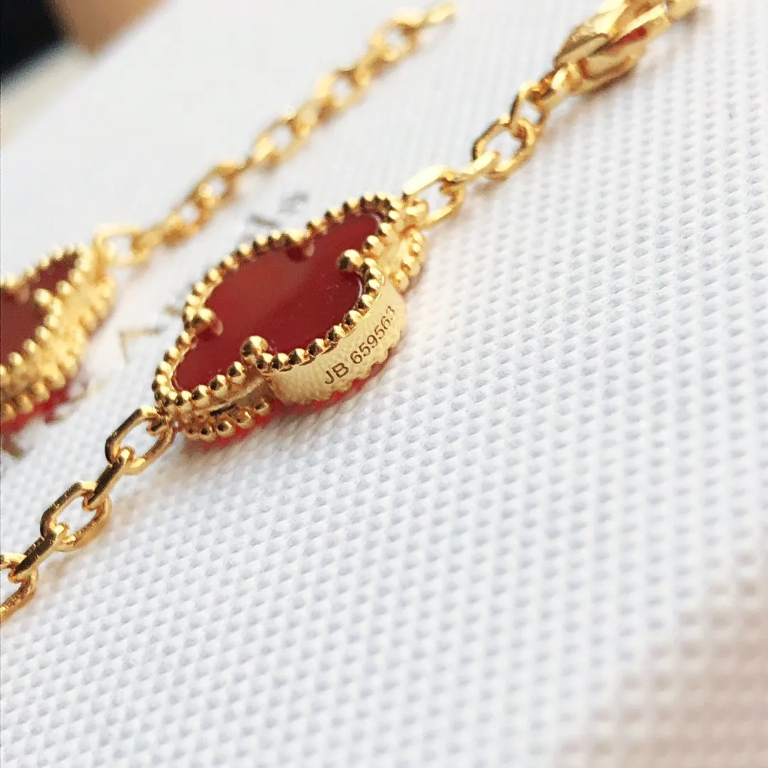 Van Cleef & Arpels Vintage Alhambra bracelet, 5 motifs VCARD35500 - 图片 7