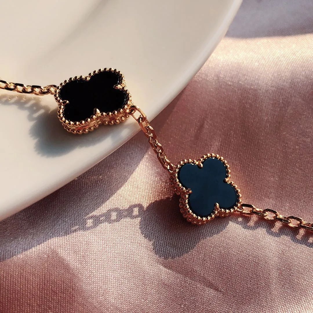 Van Cleef & Arpels Vintage Alhambra bracelet, 5 motifs VCARA41300 - 图片 4