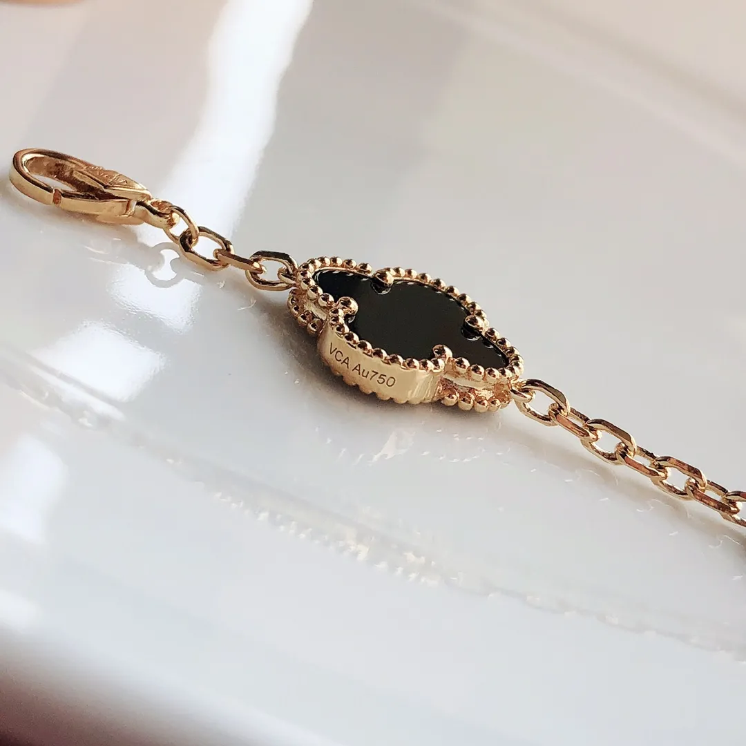 Van Cleef & Arpels Vintage Alhambra bracelet, 5 motifs VCARA41300 - 图片 8