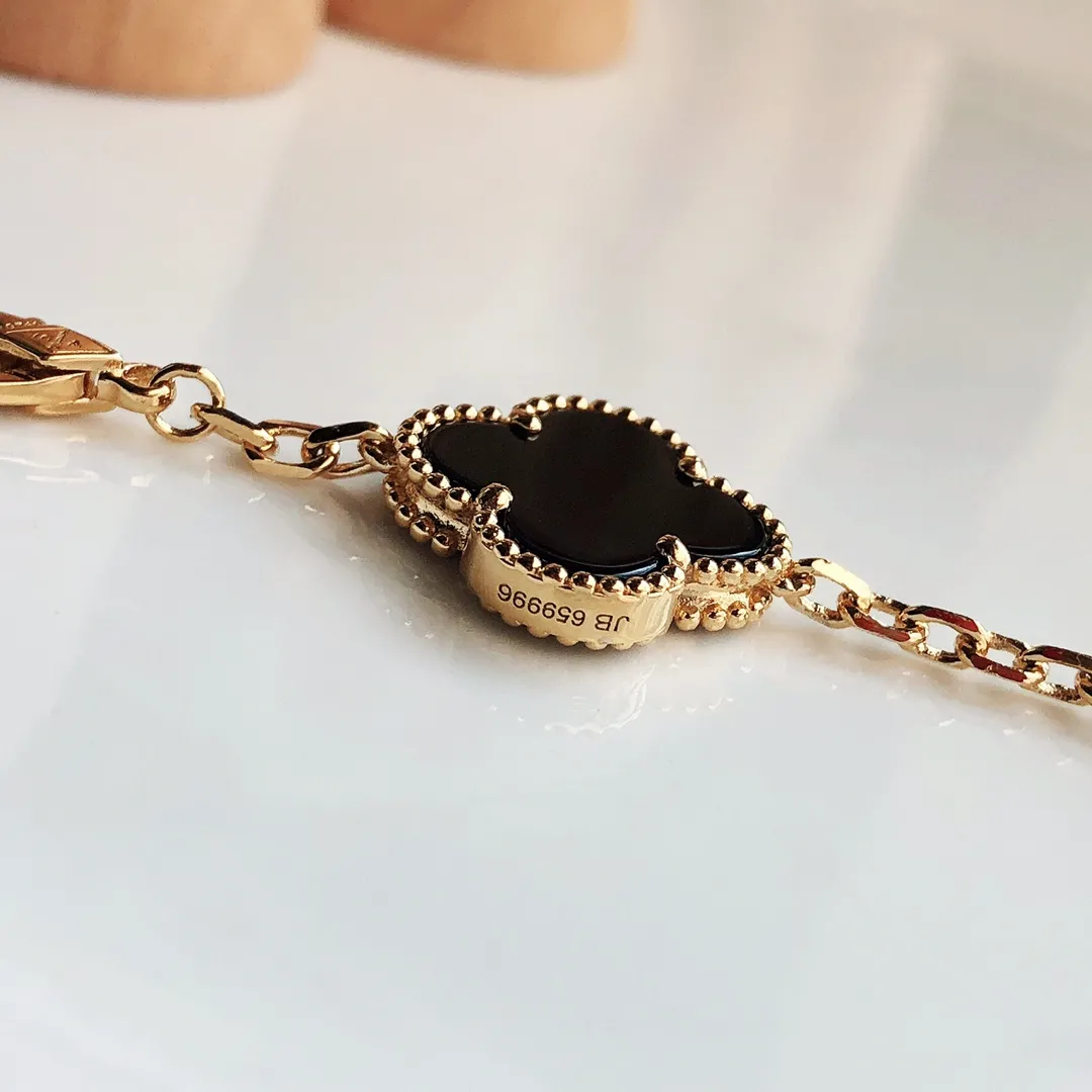 Van Cleef & Arpels Vintage Alhambra bracelet, 5 motifs VCARA41300 - 图片 7