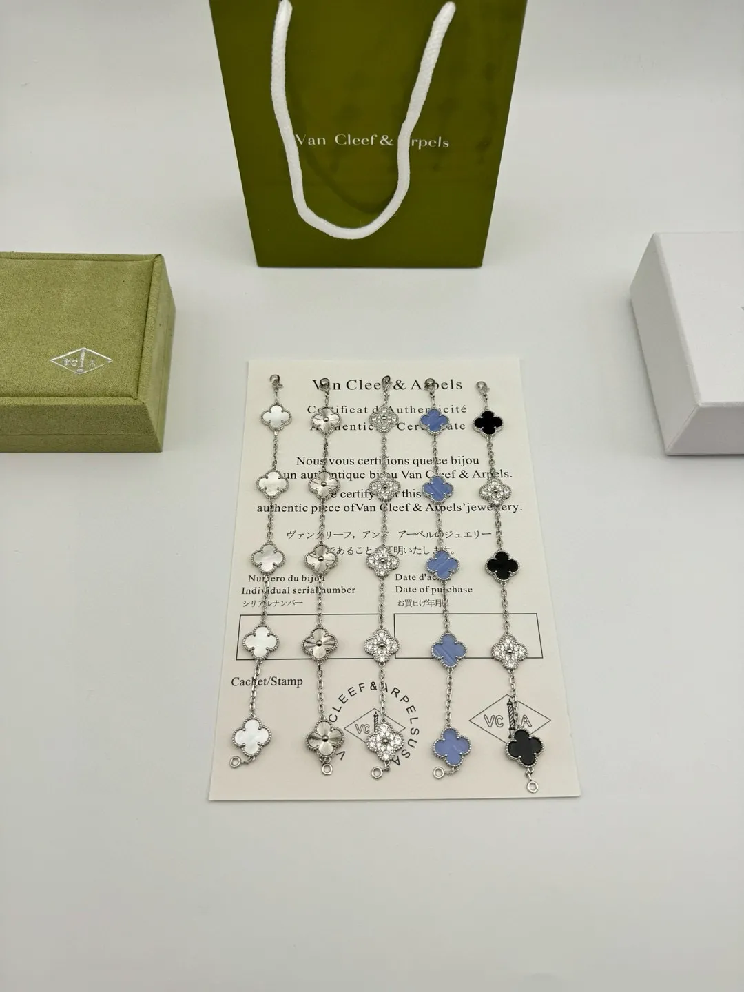 Van Cleef & Arpels Vintage Alhambra bracelet, 5 motifs VCARA41500 - 图片 19