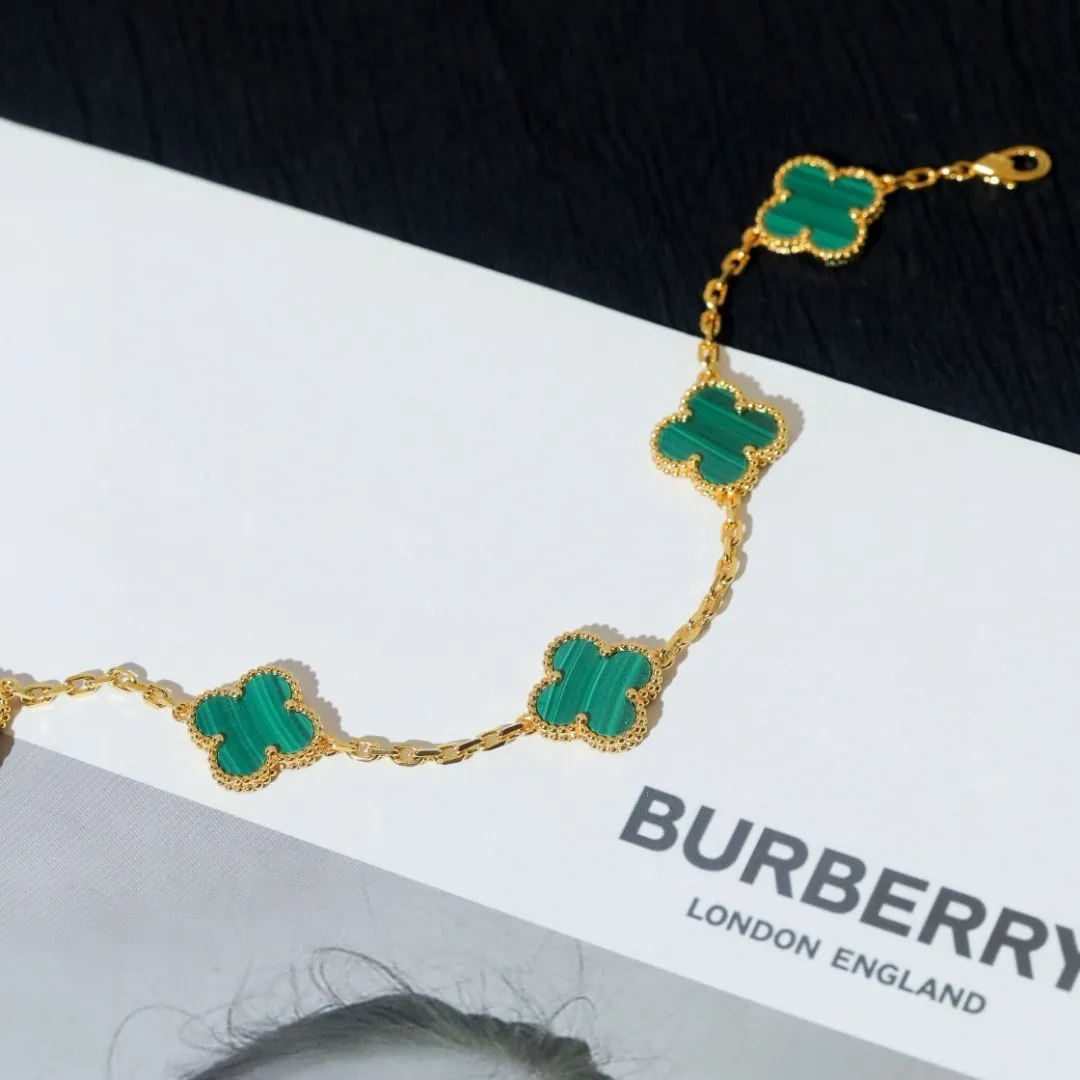 Van Cleef & Arpels Vintage Alhambra bracelet, 5 motifs VCARL80900 - 图片 17