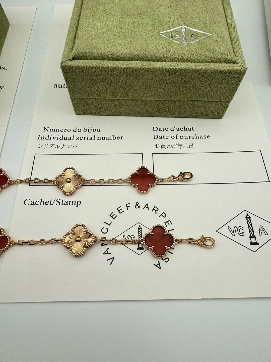 Van Cleef & Arpels Vintage Alhambra bracelet, 5 motifs - Image 11
