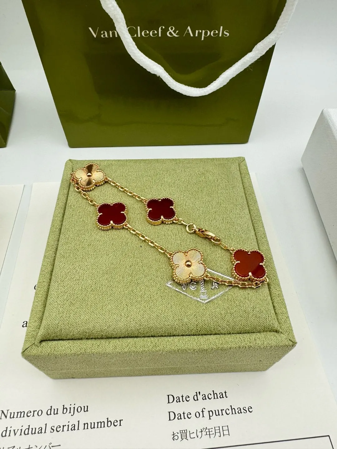 Van Cleef & Arpels Vintage Alhambra bracelet, 5 motifs - Image 16