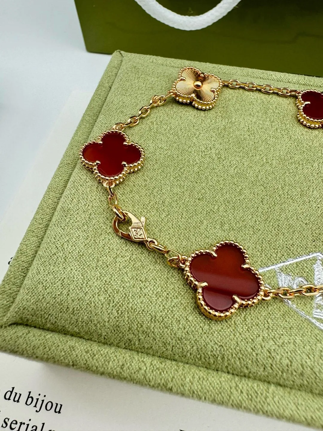 Van Cleef & Arpels Vintage Alhambra bracelet, 5 motifs - Image 17