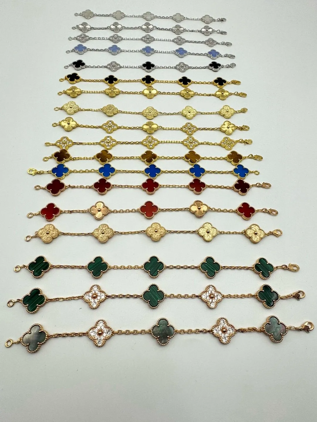 Van Cleef & Arpels Vintage Alhambra bracelet, 5 motifs - Image 25