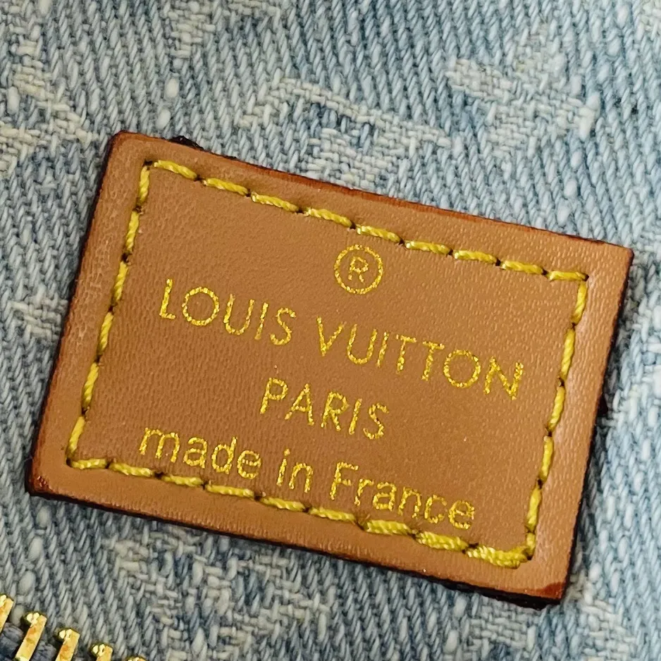 Louis Vuitton Nano Speedy Takashi Murakami Denim Collaboration Bag - 图片 9
