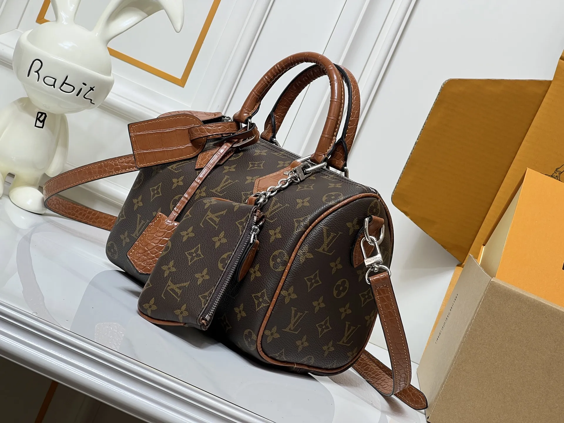 Louis Vuitton Speedy P9 Bandouli??re 25 Monogram Leather Bag - 图片 3