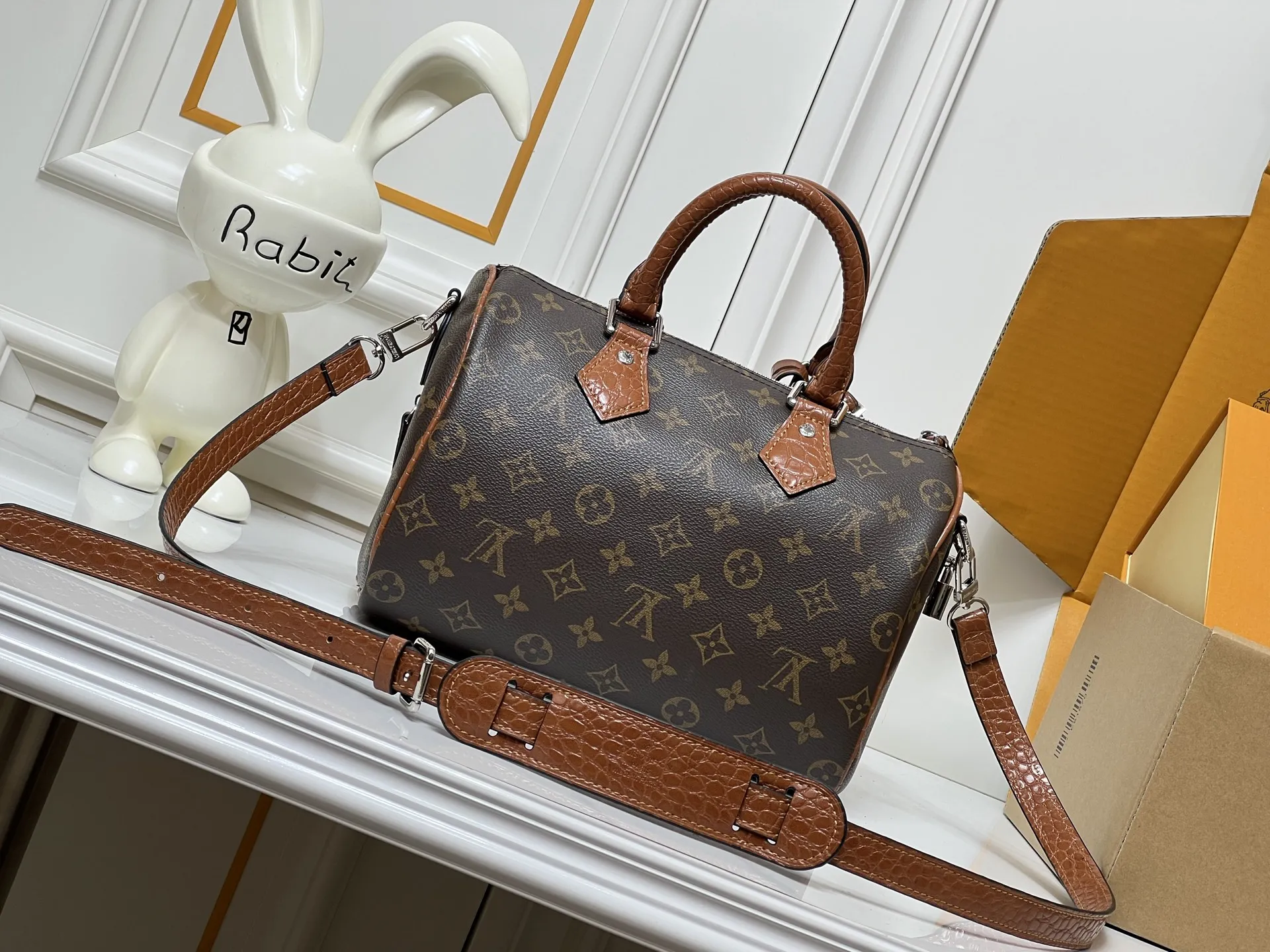Louis Vuitton Speedy P9 Bandouli??re 25 Monogram Leather Bag - 图片 6