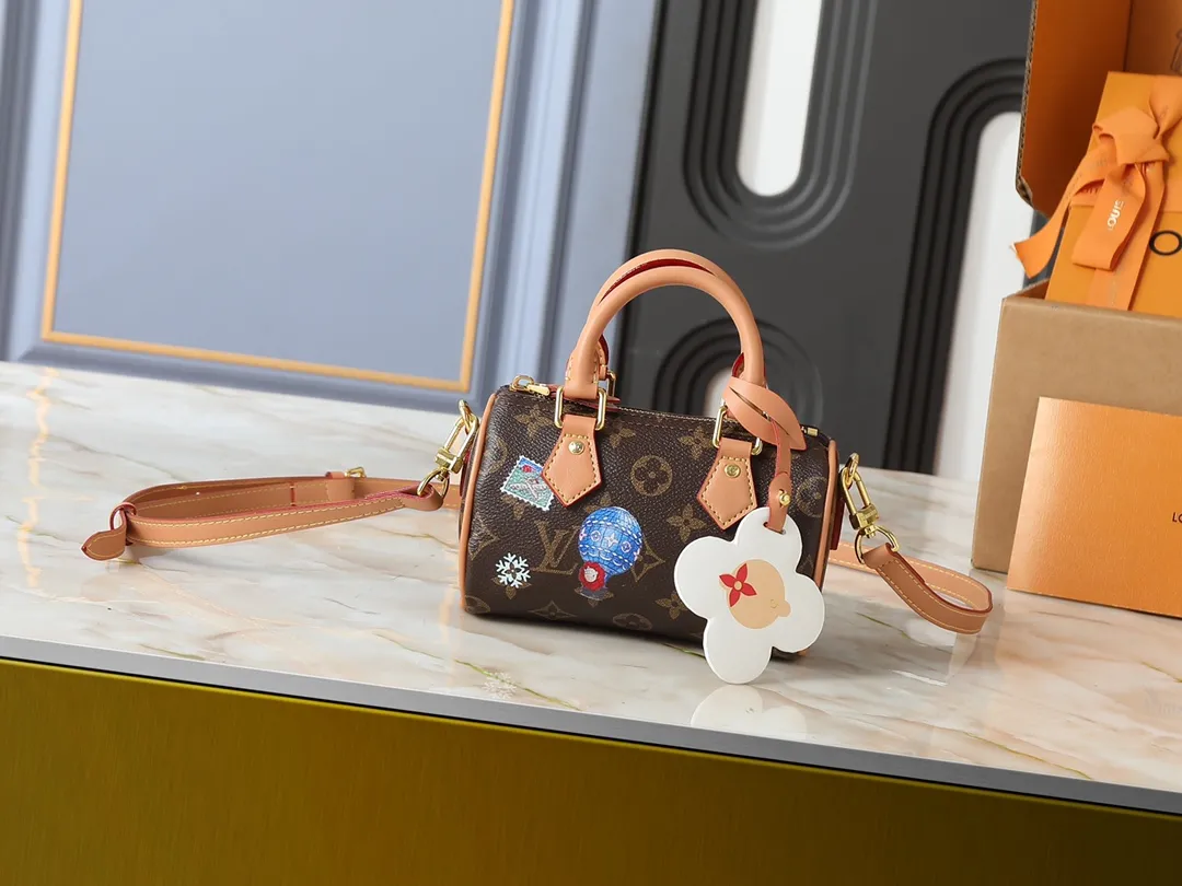 Louis Vuitton Nano Speedy Vivienne Limited Edition Handbag