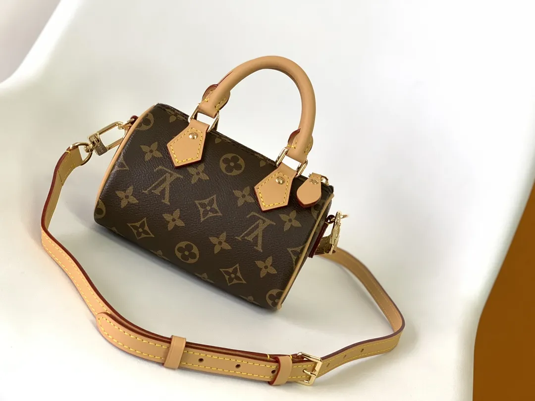 Louis Vuitton Nano Speedy Monogram Handbag - Image 3